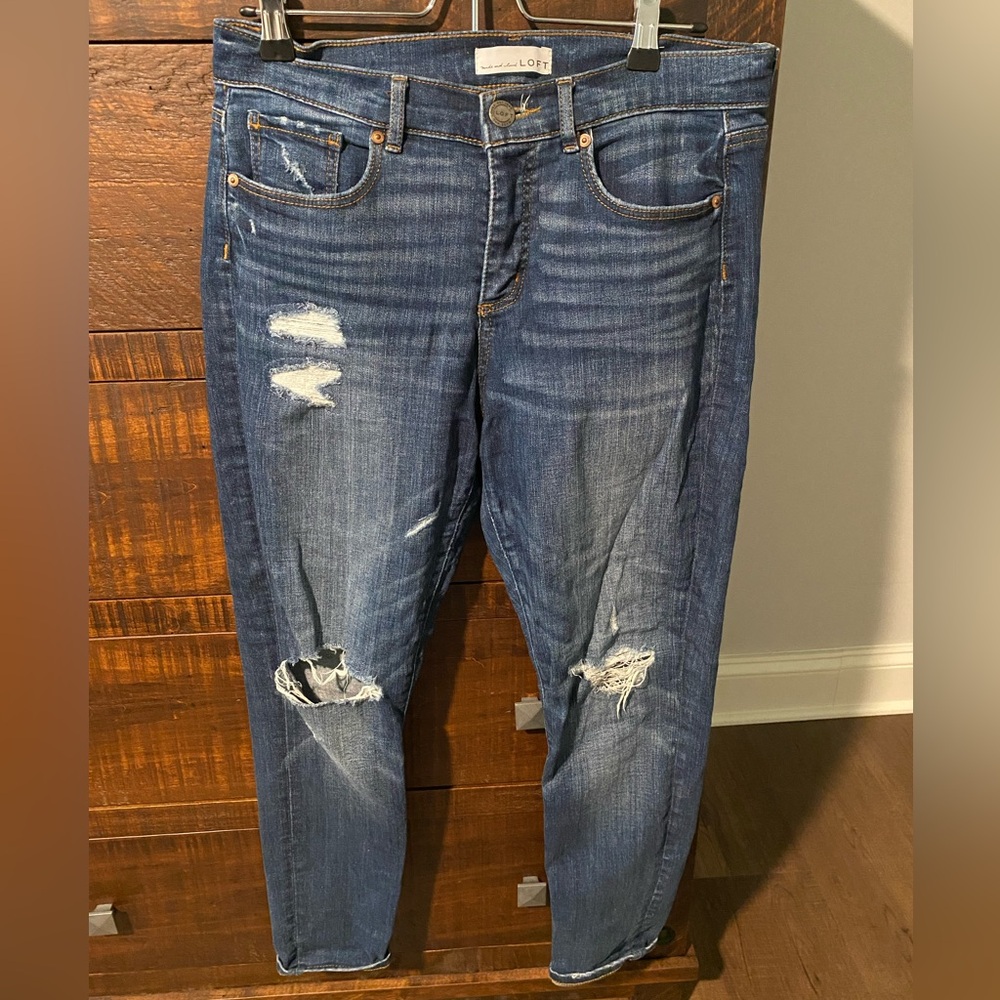 Loft modern skinny jeans